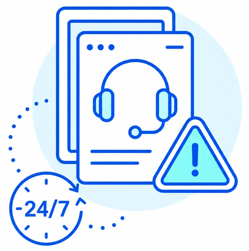 Managed IT support illustration
